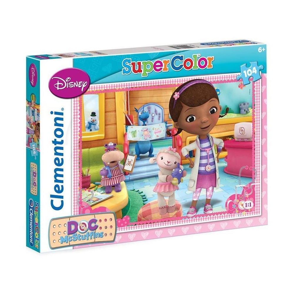 Пазл 104эл. "Доктор Плюшева" (Disney) (Степ пазл)