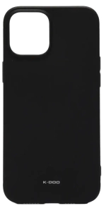 Чехол-накладка Kzdoo Q Series для Apple iPhone 14 Pro силиконовый (черный)