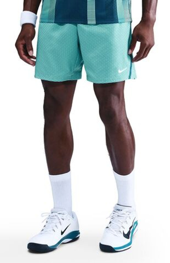 Мужские теннисные шорты Nike Court Victory Dri-Fit 7in Tennis - washed teal/blue force/white