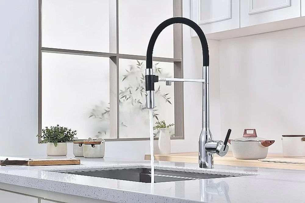Смеситель для кухни Paulmark Magneto One Ma213188-CR хром