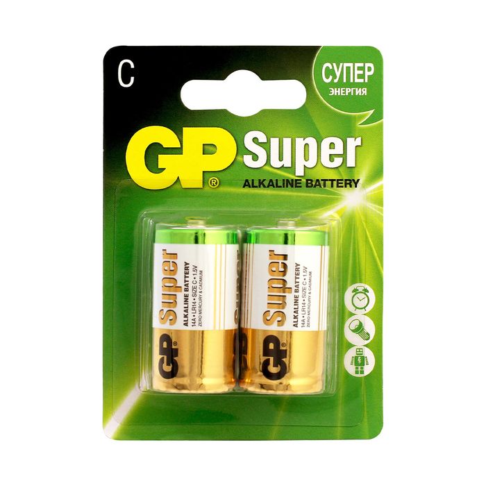 Батарейка GP Super C (LR14) алкалиновая BC2