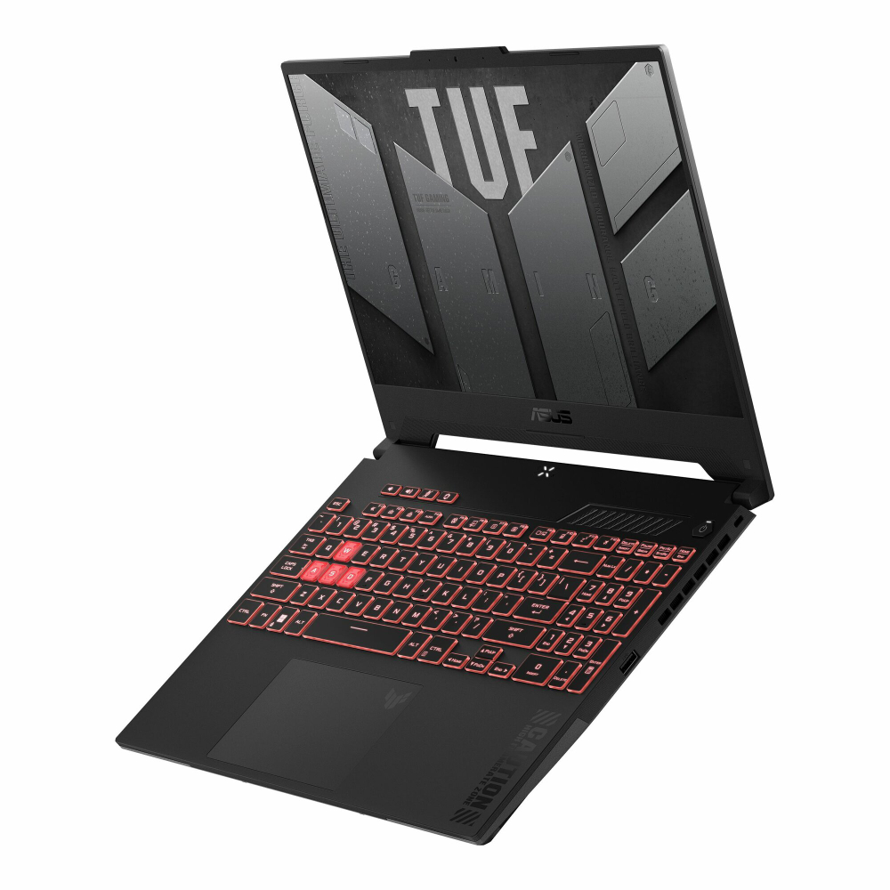 Ноутбук ASUS TUF Gaming A15 FA507NU-LP141 15.6" FHD IPS 250N 144Hz/R5-7535HS/16Gb/512Gb SSD/RTX 4050 6Gb/DOS/Mecha Gray/Русская раскладка