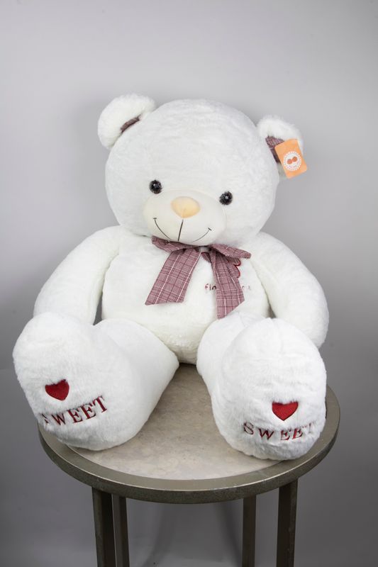 Мягкая игрушка Мишка 110 см (белый)