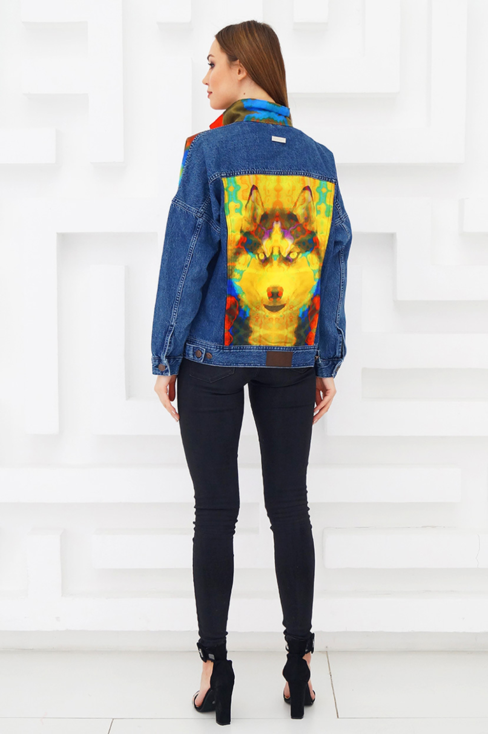 LIGVIANNI Джинсовая куртка Denim Jacket Husky
