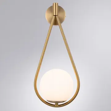 Бра 1*E14 A7765AP-1AB белый/бронза Matisse Arte Lamp