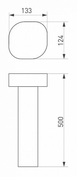 Наземный высокий светильник Arlight Swamp 029968