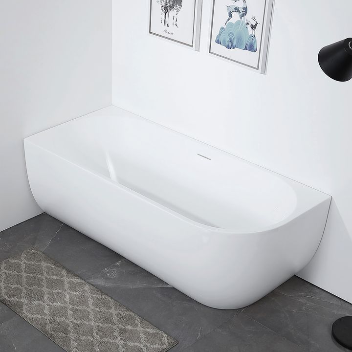 Акриловая ванна ABBER AB9315 L белая