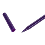 Фломастеры "Панда" 18 цветов, вентилируемый колпачок, ПВХ упаковка