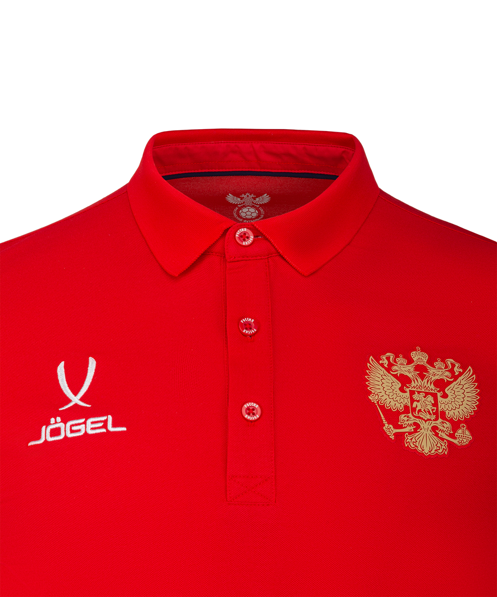 Поло Jögel NATIONAL PerFormDRY Classic Polo CZ, красный