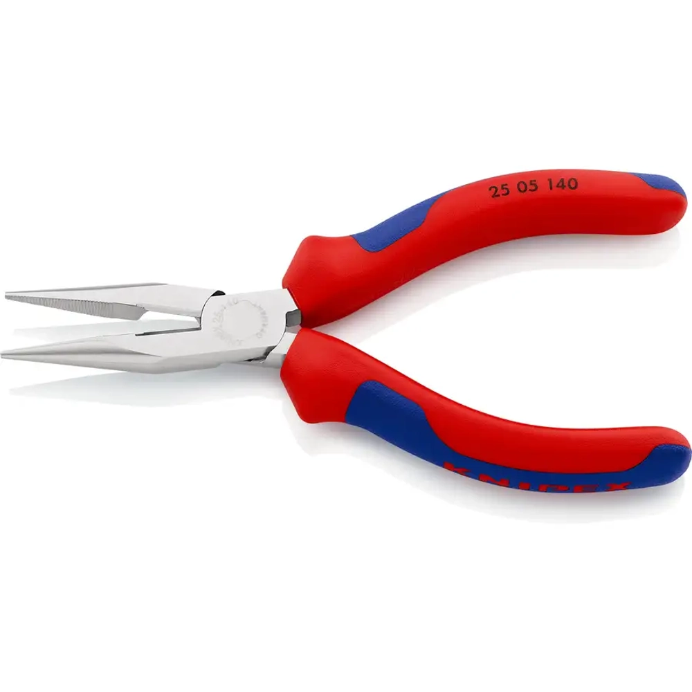 Длинногубцы хромированные 140 мм Knipex 25 05 140