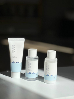 Round lab 1025 Dokdo ON THE GO KIT Набор для ухода за кожей (Тонер/Лосьон/Очищающее средство)