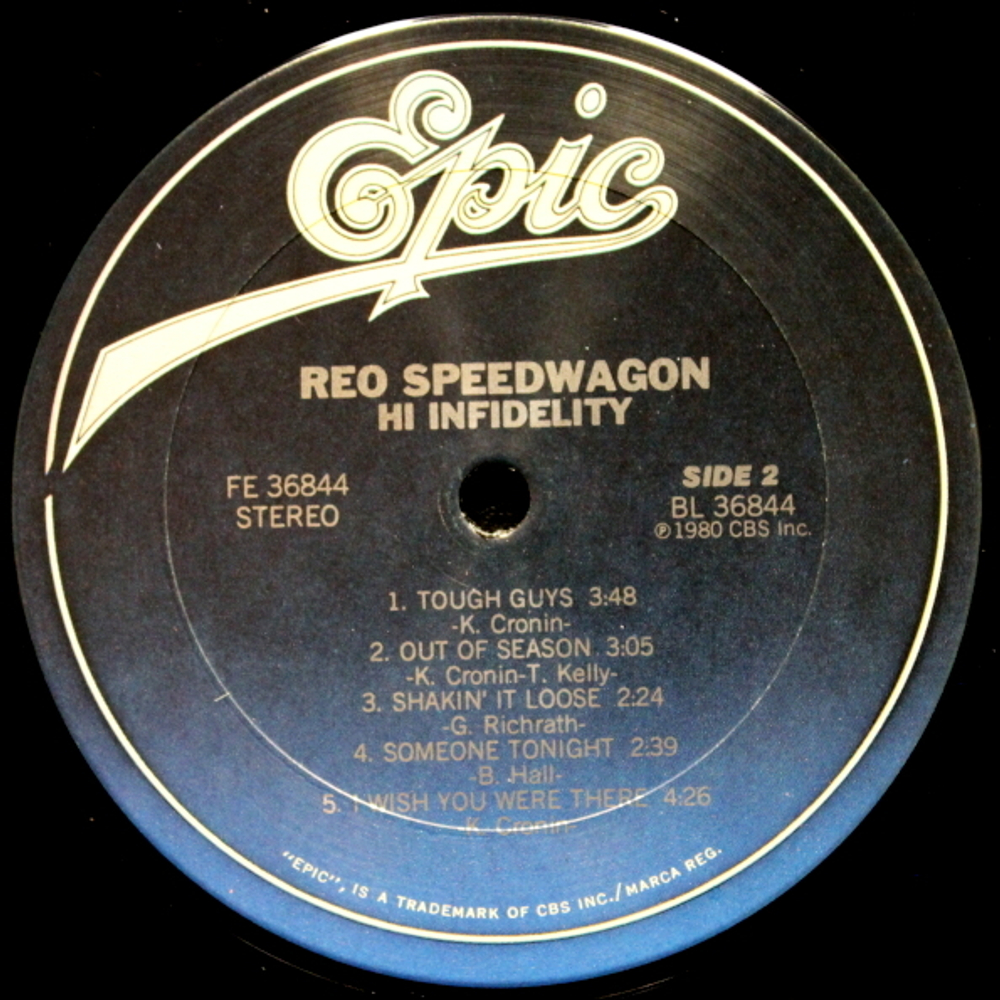 REO Speedwagon / Hi Infidelity (LP)