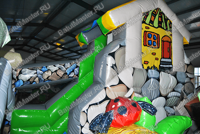 Коммерческий надувной батут "Терем" 6*6*4 м
