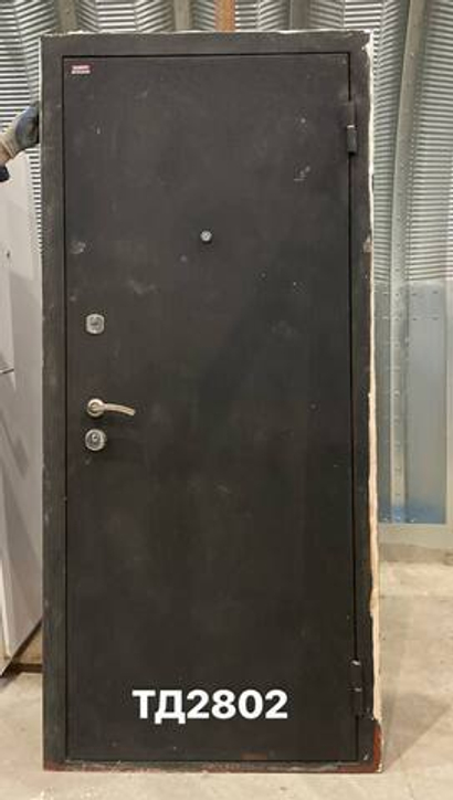 Дверь металлическая Б/У 204(в) х 87(ш) Входная