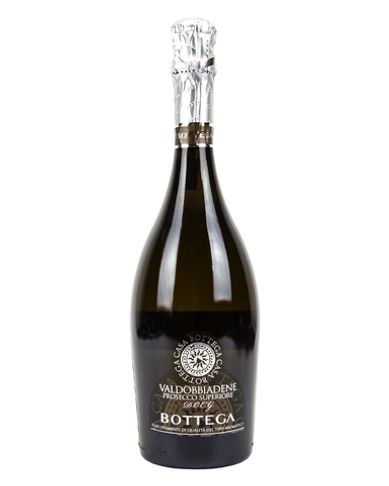 Вино Белое Игристое Сухое Casa Bottega Вальдоббиадене Просекко Суприоре 11,5%, 0,75 л, Италия