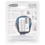 Рулетка "Schlagfest",5 м x 19 мм,магнитный обрезиненный зацеп,двусторонняя шкала,Нейлоновое покрытие,автоматическая фиксация Gross