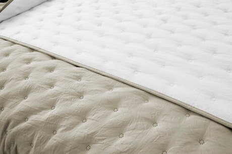 Покрывало 230x250 Sofi De MarkO Элизабет №15 бежево-белое