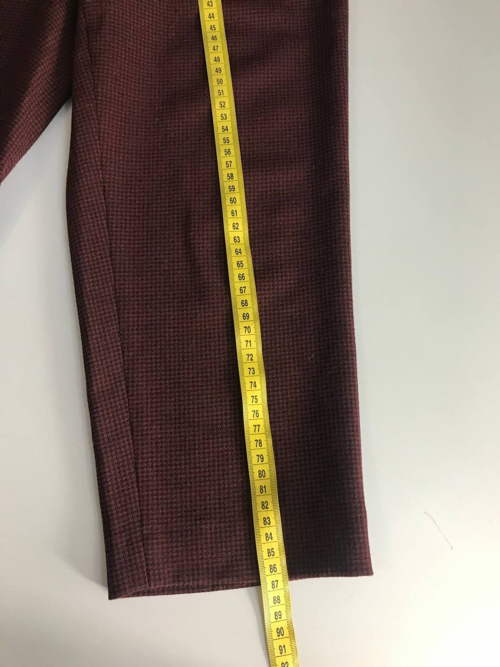 Брюки Uterque в мелкую клетку, маркировка ХS, визуально 42 размер