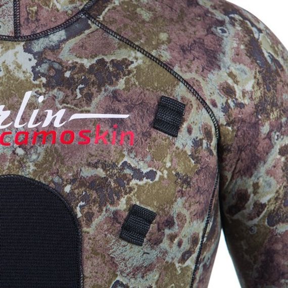 Гидрокостюм Marlin Camoskin 9 мм Зеленый