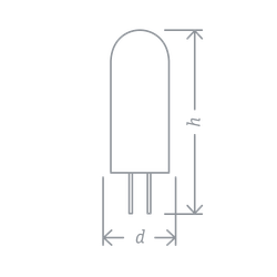 Лампа Navigator 14 009 NLL-S-G4-2.5-230-6.5K