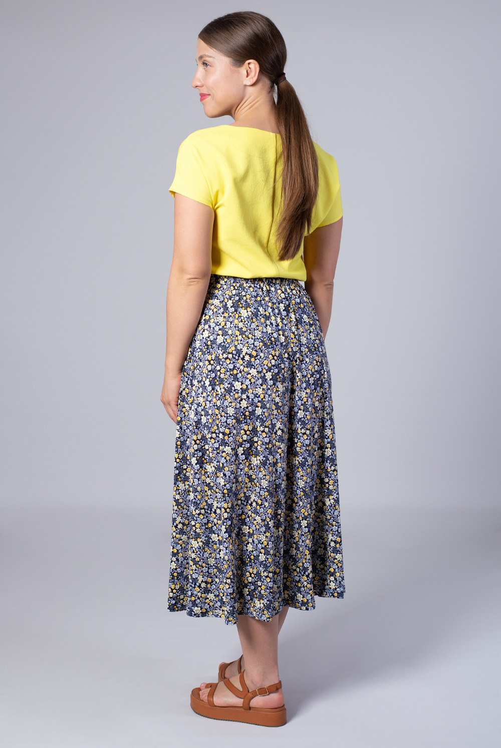 Юбка женская 4026ЛП, поляна #172Па014026ЛП