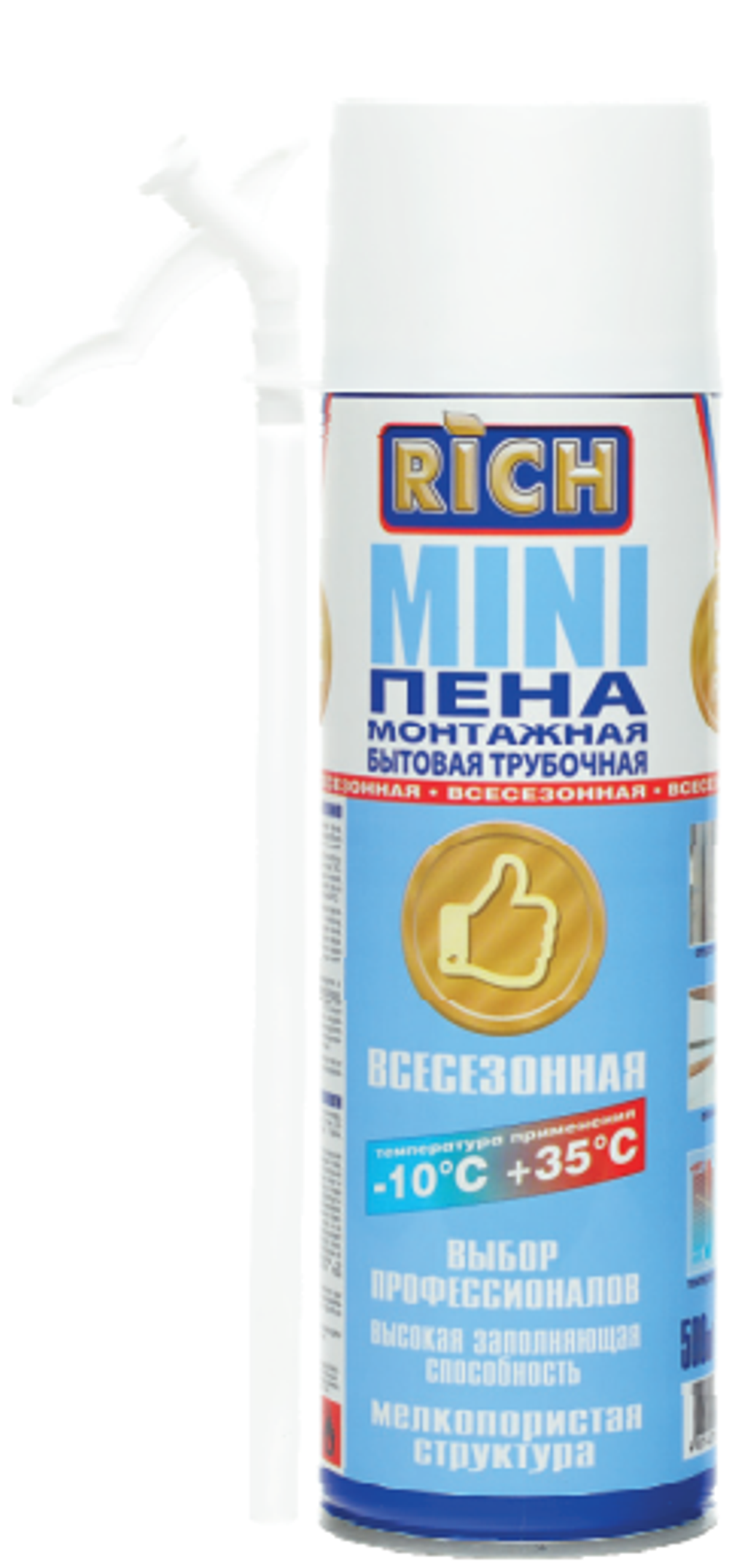 РИЧ пена мини трубка 380г (ящ.16шт)