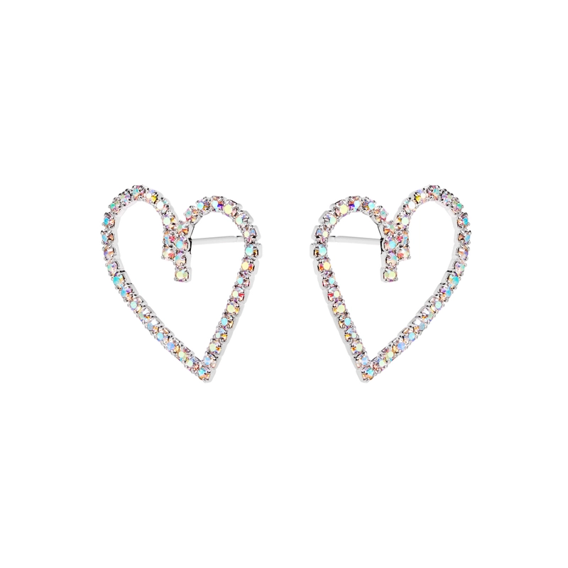 Серьги Сияющее Сердце