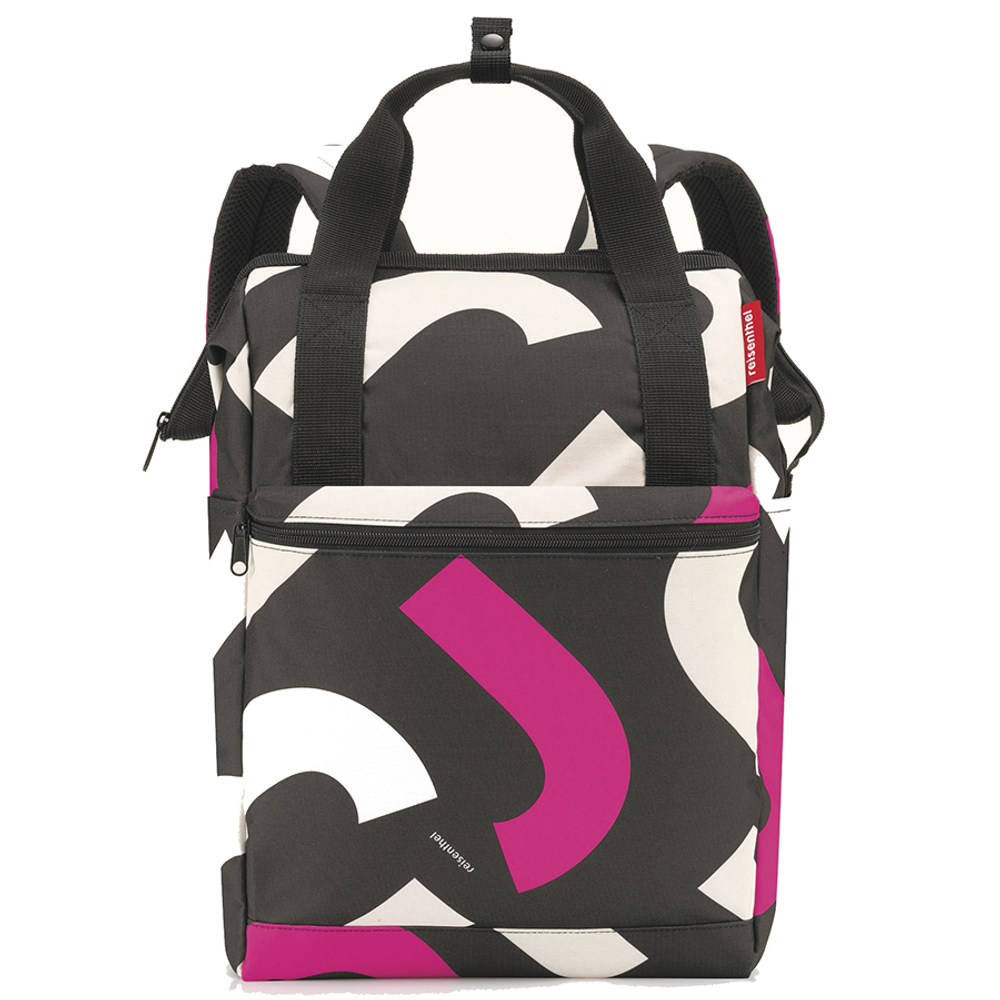 Рюкзак allrounder r large signature bold pink