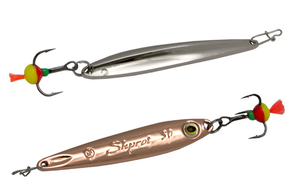 Блесна вертикальная ECOPRO Shprot 80мм 15г,S/C