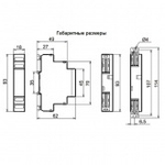 Реле контроля температуры ТР-М02 ACDC36-265В с датчиком ТД-2 УХЛ4 Меандр 4680019911564