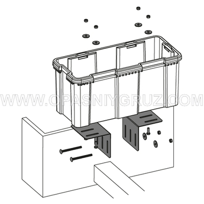 Универсальный комплект крепежа DAKEN 88300