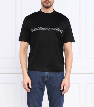 футболка Emporio Armani - черный(3R1TBD 1JUVZ)
