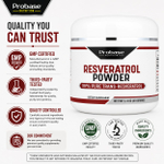 Probase Nutrition, Ресвератрол в порошке, 40 г (1,4 унции)