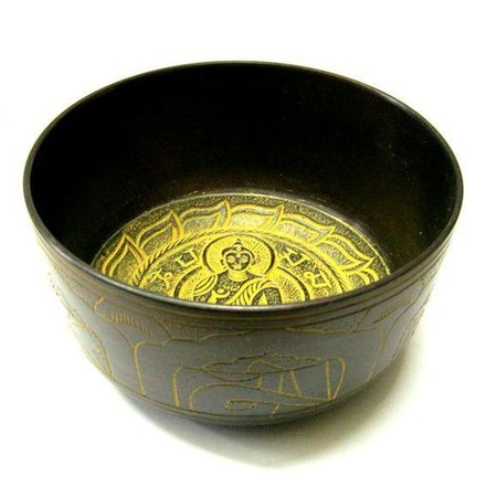 Чаша поющая Gold Buddha Tibet 15,5см