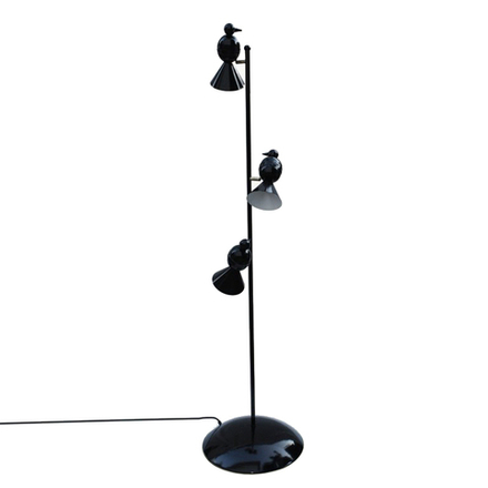 Floor design lamp  Alouette by Atelier Areti (Black)