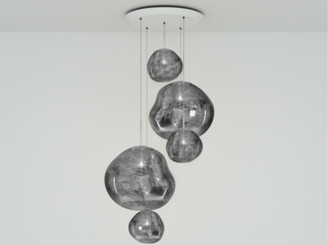 Люстра TOM DIXON MELT CHROME LARGE ROUND