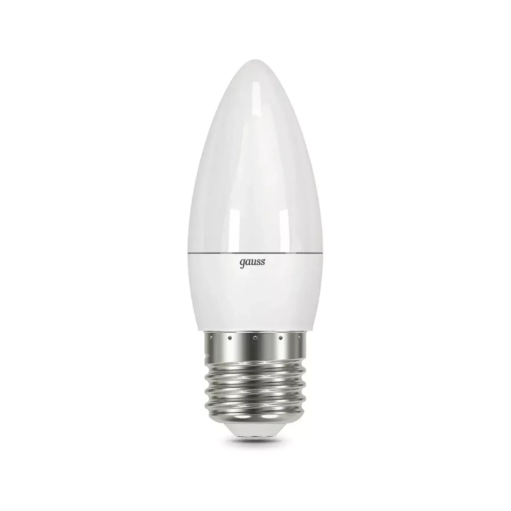 Лампа Gauss LED Свеча 6.5W E27 550 lm 6500K 103102307