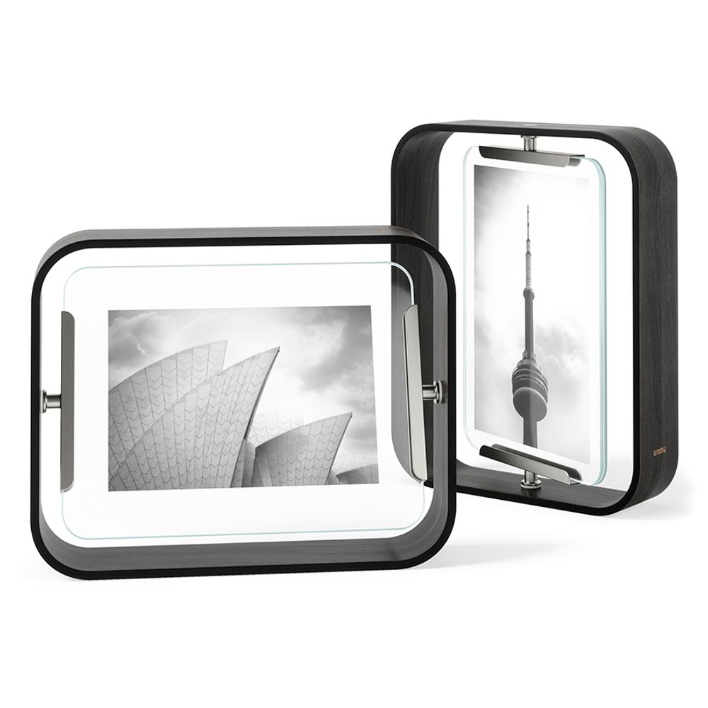 Фоторамка двухсторонняя Bellwood, 19х24 см, черная