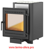 Печь ВЕЗУВИЙ Сенсация 22 Антрацит (505)