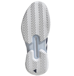 Женские теннисные кроссовки Adidas Adizero Ubersonic 5 W Clay - cloud white/dark blue/crystal sky