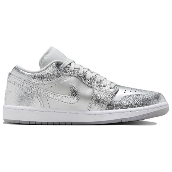 Jordan Air Jordan 1 Винтажные баскетбольные кроссовки с низким верхом Серовато-белый Женски