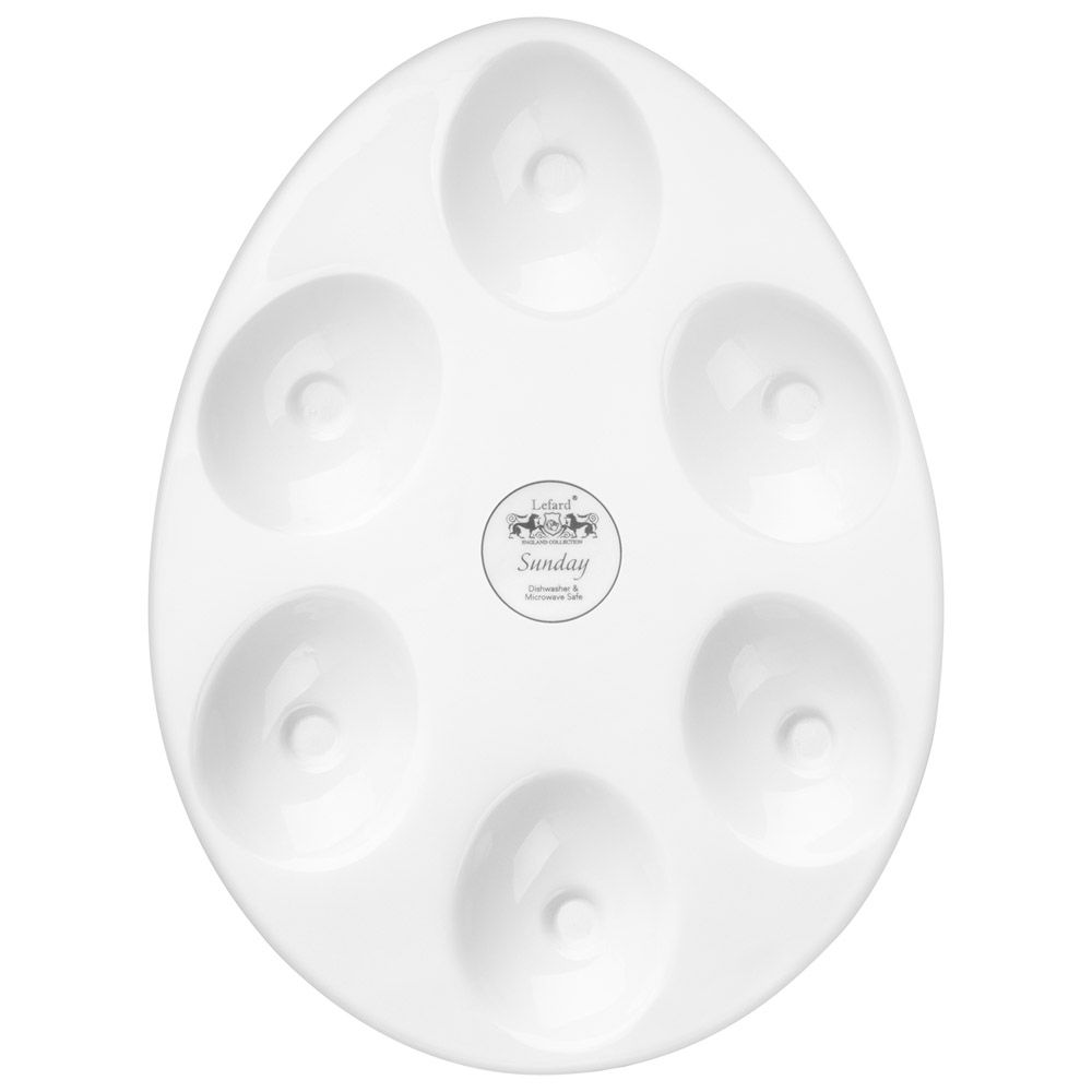 БЛЮДО ДЛЯ 6 ЯИЦ LEFARD "SUNDAY" 25,5*20*2 СМ