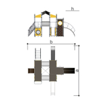 Детский игровой комплекс Romana 101.28.02