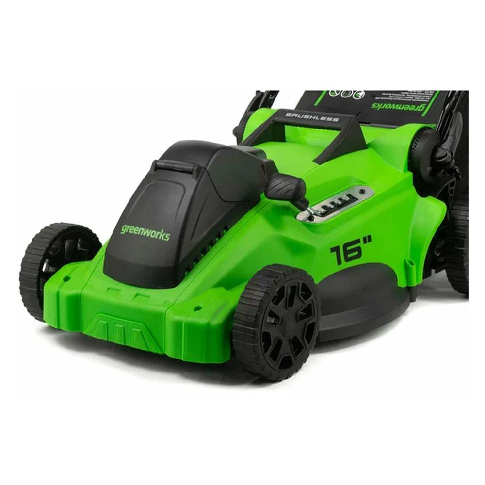 Аккумуляторная газонокосилка Greenworks GD40LM16XK4