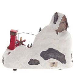 GAEM Фигурка декоративная "Рождество" (4 мелодии, подсвет, движ, 3xAA н/п, +USB), L30,5 W20 H24 см