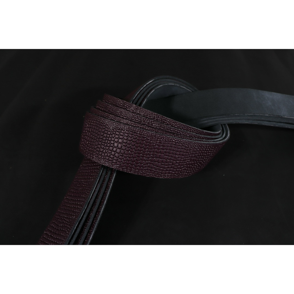 Ременная заготовка Винная с лицевой отделкой + плита Геккон