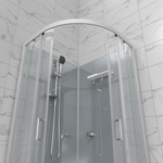 Душевая Кабина Прайм-Сатин 90*90 А без крыши