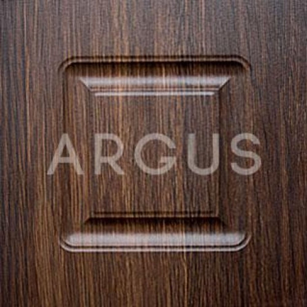 Входная Сейф-дверь Аргус Люкс Про 3К с зеркалом  Коньяк калифорния / Черный шелк