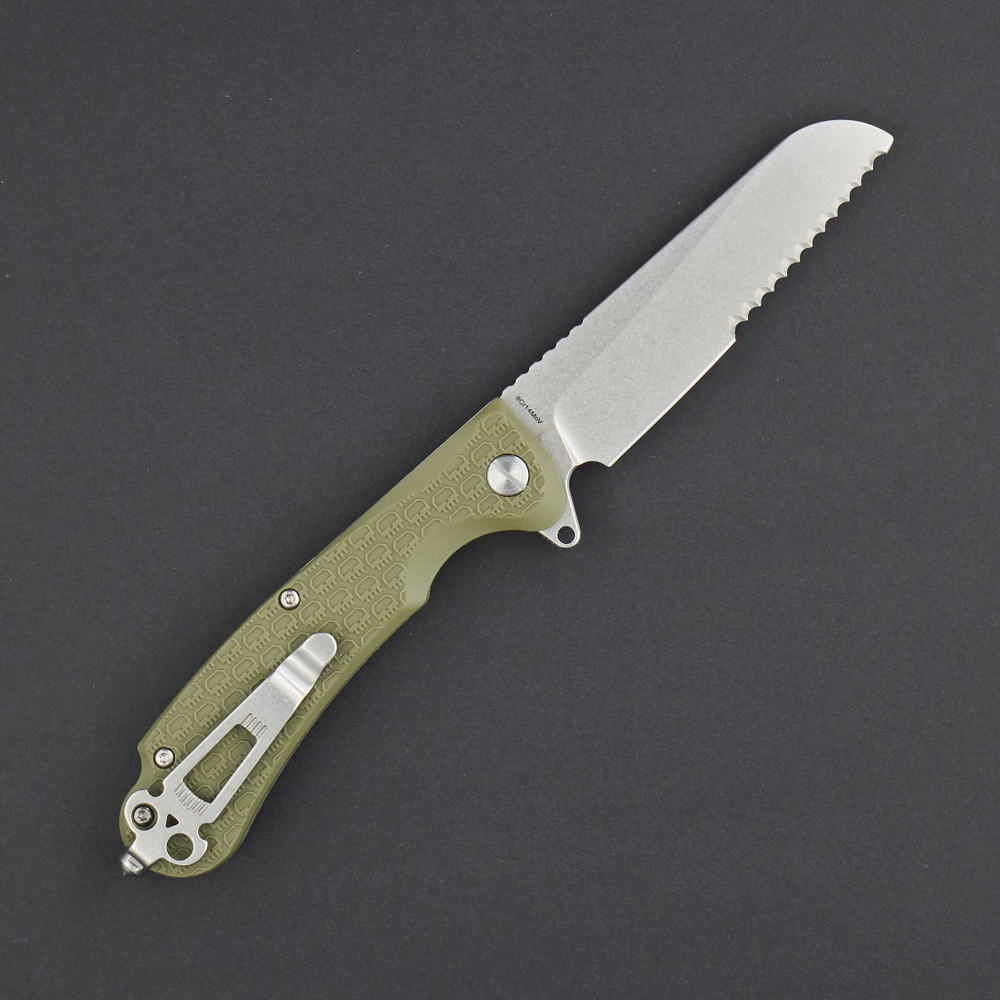 Нож Smoke Eater Olive DL