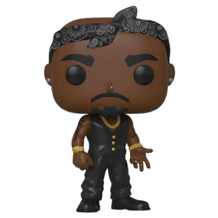 Фигурка Funko POP! Rocks 2PAC Tupac Vest w/Bandana